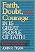 Faith, Doubt, and Courage in 15 Great People of Faith by John R. Tyson