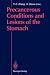 Precancerous Conditions and Lesions of the Stomach by Ying-Chang Zhang