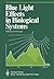 Blue Light Effects in Biological Systems (Proceedings in Life Sciences)