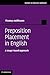 Preposition Placement in English: A Usage-based Approach (Studies in English Language)