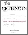 Getting In: How one ingenious applicant induced a letter of acceptance from America's most selective university