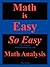 Math Analysis (Math Is Easy So Easy)