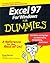 Excel 97 For Windows For Dummies