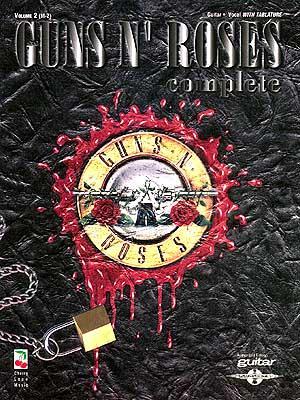 Guns N Roses -Complete Vol. 2 | Electric Guitar Sonbook and Tab Sheet Music for Intermediate Players | Accurate Transcriptions Lyrics and Chord Diagrams for Practice Lessons Performance and Rock Fans (Paperback)