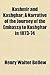 Kashmir and Kashghar; A Narrative of the Journey of the Embassy to Kashghar in 1873-74
