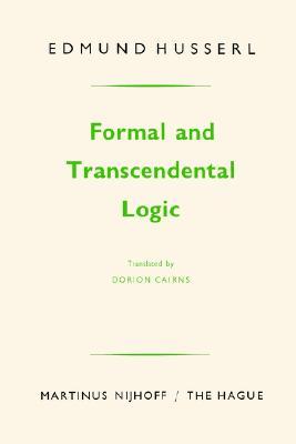 Formal and Transcendental Logic (Paperback)