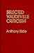 Selected Vaudeville Criticism