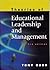 Theories of Educational Leadership and Management by Tony Bush