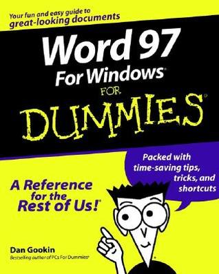 Word 97 for Windows for Dummies (Paperback)
