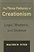 The Three Failures of Creationism: Logic, Rhetoric, and Science
