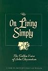 On Living Simply:...