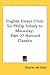English Essays From Sir Philip Sidney to Macaulay: Part 27 Harvard Classics
