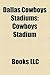Dallas Cowboys Stadiums