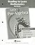 Pre-Algebra, Reading to Learn Mathematics Workbook