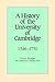A History of the University of Cambridge: Volume 2, 1546–1750