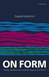 On Form: Poetry, Aestheticism, and the Legacy of a Word