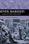 Never Married: Singlewomen in Early Modern England