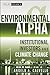 Environmental Alpha: Institutional Investors and Climate Change