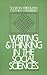 Writing and Thinking in the Social Sciences