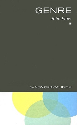 Genre (The New Critical Idiom)