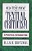 Old Testament Textual Criti...