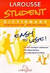 Larousse Student Dictionary: Spanish-English/English-Spanish (Larousse School Dictionary) (English and Spanish Edition)