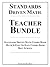 Standards Driven Math Teacher Bundle: Standards Driven Math Combo Book, Math Is Easy So Easy™ Combo Book, Best School: 7th Grade Math, Algebra I, Geometry I, Algebra II, Math Analysis, Calculus