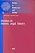 Studies in Islamic Legal Theory by Bernard G. Weiss