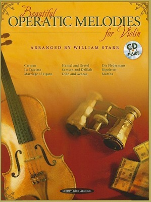 Beautiful Operatic Melodies for Violin: Book & CD (Paperback)