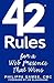 42 Rules for a Web Presence...