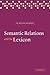 Semantic Relations And Lexicon Pb by m-lynne-murphy