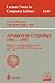 Advances in Cryptology 1981 - 1997: Electronic Proceedings and Index of the CRYPTO and EUROCRYPT Conference, 1981 - 1997 (Lecture Notes in Computer Science)