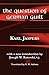 The Question of German Guilt by Karl Jaspers