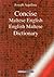 Concise Maltese-English-Maltese Dictionary