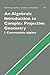 An Algebraic Introduction to Complex Projective Geometry: Commutative Algebra (Cambridge Studies in Advanced Mathematics, Series Number 47)