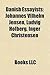 Danish Essayists: Johannes Vilhelm Jensen, Ludvig Holberg, Inger Christensen