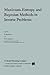 Maximum-Entropy and Bayesian Methods in Inverse Problems (Fundamental Theories of Physics, 14)