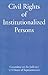 Civil Rights of Institutionalized Persons by Committee on the Judiciary