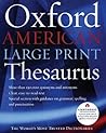 The Oxford American Large Print Thesaurus