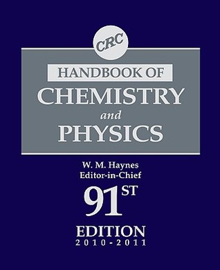 CRC Handbook of Chemistry and Physics, 91st Edition (Hardcover)