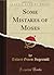 Some Mistakes of Moses (Classic Reprint)