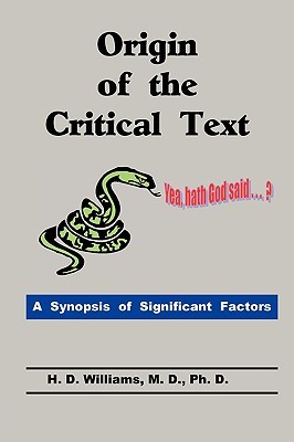 Origin of the Critical Text (Paperback)
