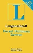 Langenscheidt Pocket Dictionary German
