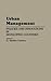 Urban Management: Policies and Innovations in Developing Countries