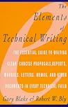 The Elements of Technical Writing (Elements of Series)