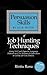 Persuasion Skills Black Book of Job Hunting Techniques by Rintu Basu