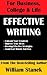 Effective Writing for Business, College & Life