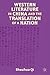 Western Literature in China and the Translation of a Nation