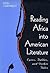 Reading Africa into American Literature: Epics, Fables, and Gothic Tales