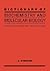 Dictionary of Biochemistry ...